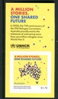 2026 A Million Stories, One Shared Future $1.70 Booklet Stamp + Descriptive Tab