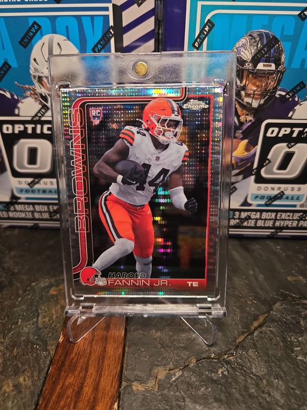 2025 Topps Chrome - Rookies Harold Fannin Jr. #339 Pulsar Refractor (RC)