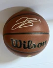 Jalen Brunson Signed Wilson Basketball Auto Autographed Autograph SILVER PAINT!