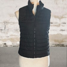 Old Navy Active Kids Black Puffer Vest Size XL 14/16