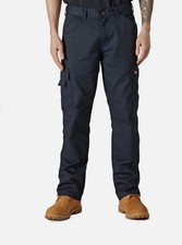 Dickies Work Trousers Safety Everyday Cargo Pants Navy Blue Size 38x33