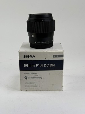 Sigma 56mm f1.4 DC DN Contemporary 018 Lens Sony E mount