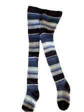 Blaue Gestreifte Strumpfhose Baby Gr.74/80 Gebraucht