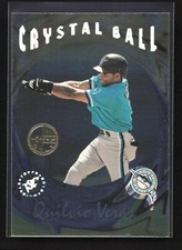 1995 Topps Stadium Club Members Only Crystal Ball Quilvio Veras #CB10 Florida
