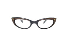 Vintage VIENNALINE Eyeglasses Cat Eye Frame Austria 5 1/2 48mm
