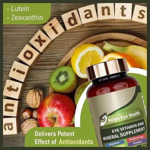 Eye Vitamin & Mineral Supplement with Lutein,Health with Vitamins C&E 1/2/3X - Picture 6 of 12