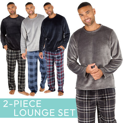 Cuddl Duds Mens Long Sleeve Pajamas New Cuddl Duds Pajamas Set