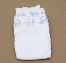 VINTAGE Baby Snoopy Peanuts Diaper size 3 NOS 90s White Puppy Dog CUTE HTF 4