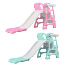 SHARK Slide/Basketball Stand 2 in 1 Foldable Childrens Kids Baby Indoor Outdoor