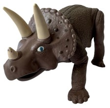 Playskool Triceratops Definitely Dinosaurs Poseable Vintage 1980s Dino Figure