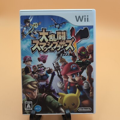 Super Smash Brothers X - Nintendo Wii NTSC-J Japan Game No Manual
