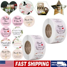 1.5in Thank You Stickers Thank You For Supporting Small Business Labels Stickers
