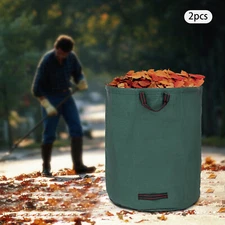 Extra Large 2-Pack 132 Gallon Reusable Gardening Bags with Handles