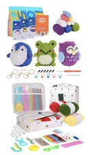 Beginners Crochet Kit for Adults and Kids with Knitting Accessories NEW 