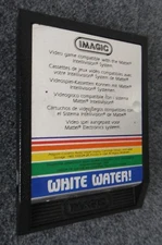 WHITE WATER! INTELLIVISION VIDEO GAME CARTRIDGE BY IMAGIC RARE!