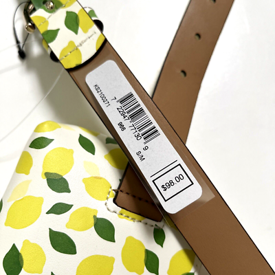 NWT Original KATE SPADE Belt Bag Citrus Lemon Toss Lime  display picture 1