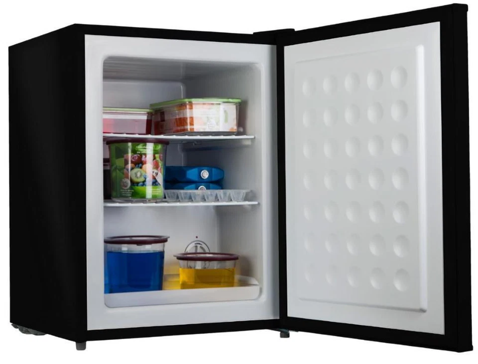 PremierTech PT-FR43BK Mini Freezer Nero Congelatore con chiave 42 litri da -24° - Immagine 2 di 4