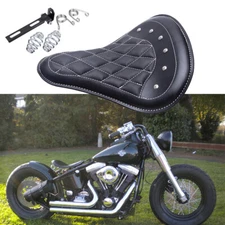 For Harley Davidson Softail Bobber Chopper Motorcycle 13" Large Solo Seat Spring