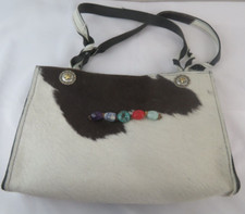Paige Wallace Original Cowhide Bag/tote 14"x8 1/2"