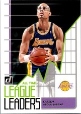 2020-21 Donruss #1 Kareem Abdul-Jabbar All Time League Leaders