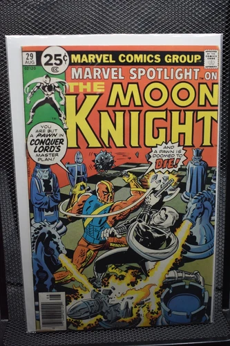 Marvel Spotlight on Moon Knight #29 Marvel Comics 1976 2nd Solo Story 7.0