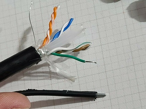 Primus 23/4P F/UTP Shielded Aerial Cat6 600MHz Network Cable w/ Messenger /50ft - Picture 9 of 12