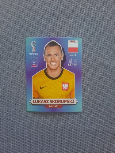 Panini FIFA World Cup Qatar 2022 Stickers - Holland/Poland/Portugal/Qatar