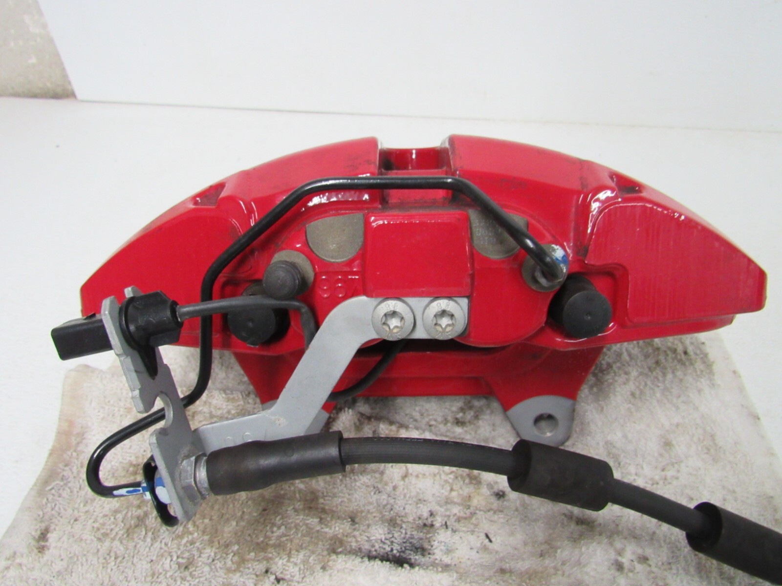 2013 BENTLEY CONTINENTAL GTC GT V8 RIGHT FRONT CALIPER BRAKE PADS STOCK OEM 6872