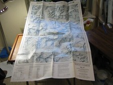 MOUNT EVEREST MAP National Geographic November 1988