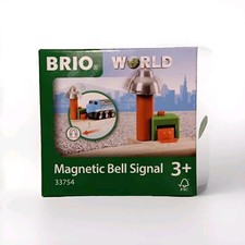 Brio Magnetic Bell Signal Ringing Accessory for Wooden Railway Train 33754 /H0 