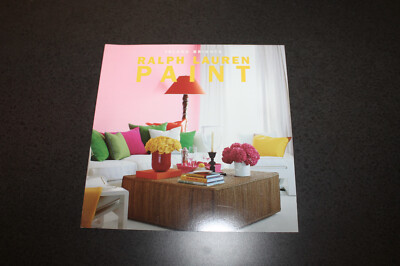 Ralph Lauren Paint Island Brights Catalog 2 Pages Full Color 2003