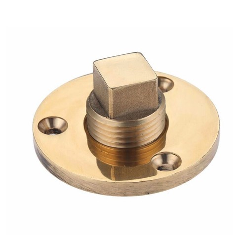 Marine 1Inch 25mm Hole Brass Screw Thread Boat Yacht Drain Plug Hull ...