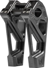 KODLIN USA Fastback Risers - Includes Clamp - 6" - Black K55129