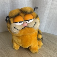 Vintage 1981 Garfield Plush Toy R. Dakin Co 13 Jim Davis Cat Stuffed Animal