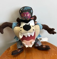 Vintage 1998 Looney Tunes Hippie Taz Plush Warner Bros. Tasmanian Devil 9"