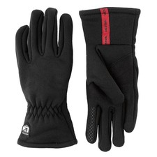 Hestra Junior Glove Touch Point Fleece Liner Youth 4-13yrs I 7, Black