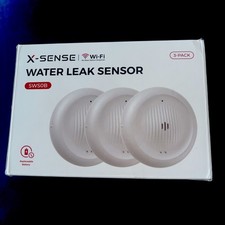 X-Sense Wi-Fi Water Leak Detector, Smart Water Sensor Alarm,Water Detector Alarm