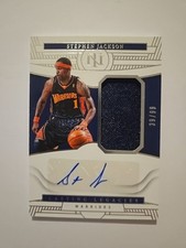 NBA Jersey Auto #'d /99 - Stephen Jackson Lasting Legacies NBA Auto.
