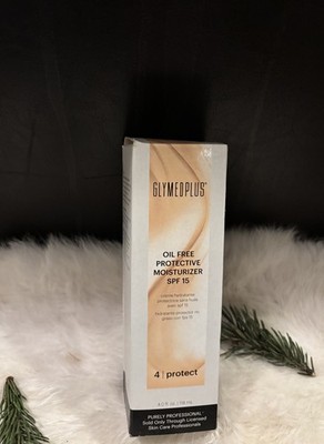 Glymed Plus Oil Free Moisturizer SPF 15 4oz NEW Sealed Skincare Sun Protection