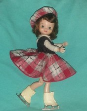 Betsy McCall Doll 1957 On The Ice Outfit B-22...