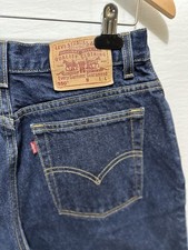 levis 550 womens jeans Size 14 Mid L C6 Blue Vintage