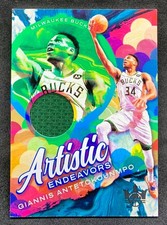 2021-22 Court Kings GIANNIS ANTETOKOUNMPO Artistic Endeavors Jersey Patch SP