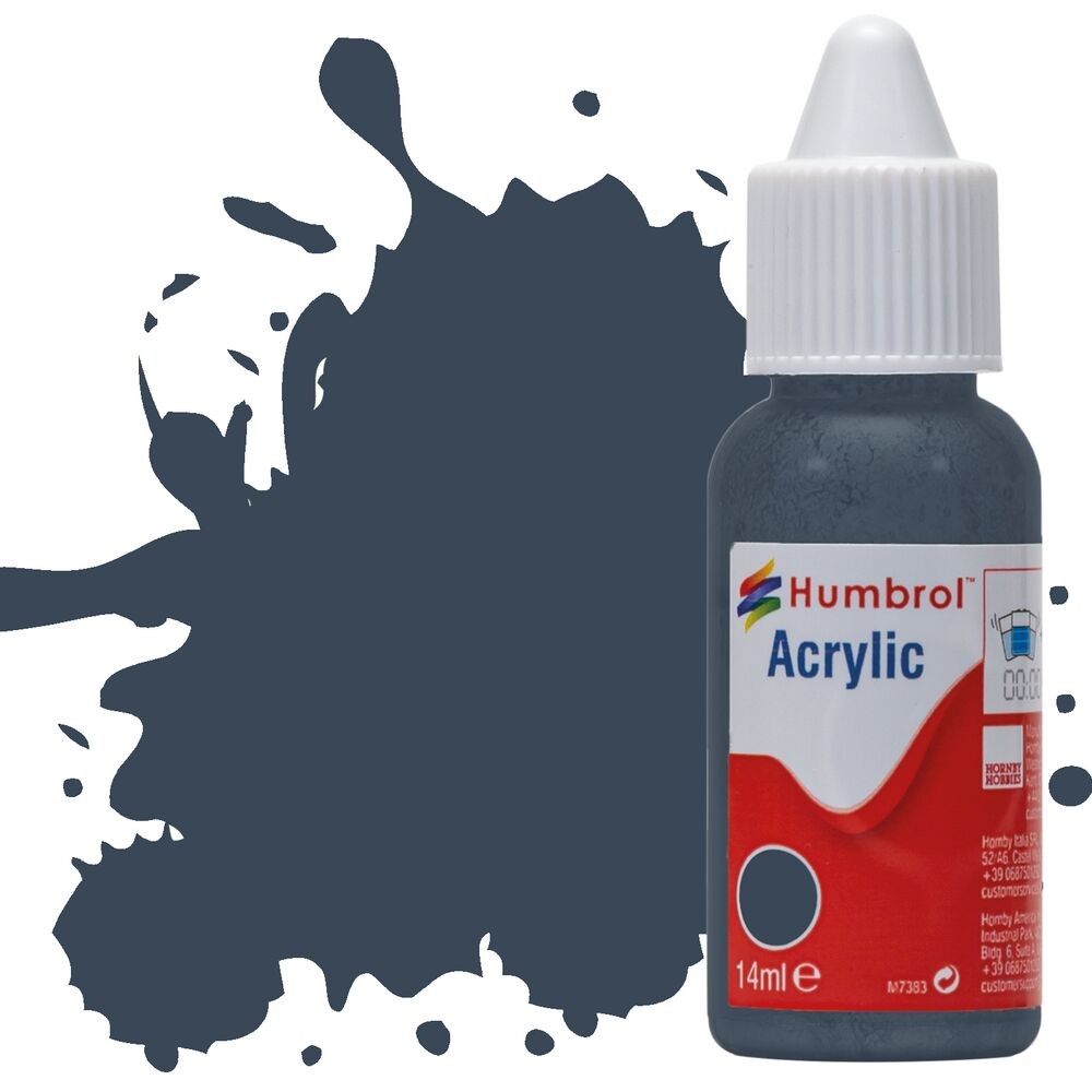 Humbrol 245 Rlm 74 Dark Grey Matt Acrylic Paint Dropper : 14Ml - Image 5