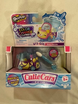 Shopkins Cutie Cars Color Change Busy Blender QT3-C05 w/ Mini Shopkin