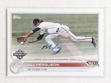 2022 Topps Pro Debut Max Ferguson Prospect Auto #PD-101 San Diego Padres