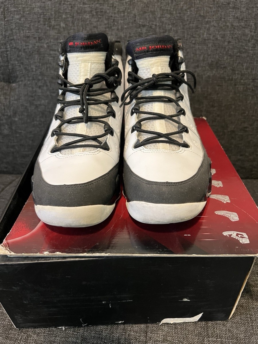 Jordan 9 Retro White Black CDP Size 9.5 | eBay