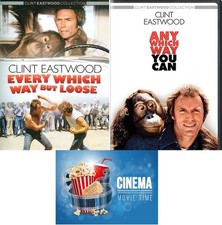 EVERY WHICH WAY BUT LOOSE/ANY WHICH WAY YOU CAN Clint Eastwood Double DVD NEW