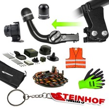 AHK abn.+ES 13p spez für VW Transporter T7 VII Kasten / Minibus ab 25 mit Vorb.