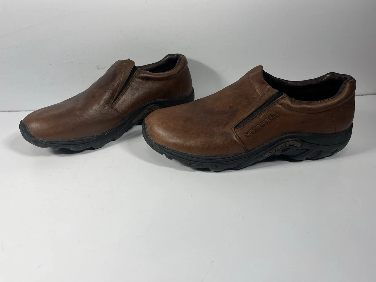 Jungle Moc Casual Shoes for Men with Upper Leather Brown for  display picture 2