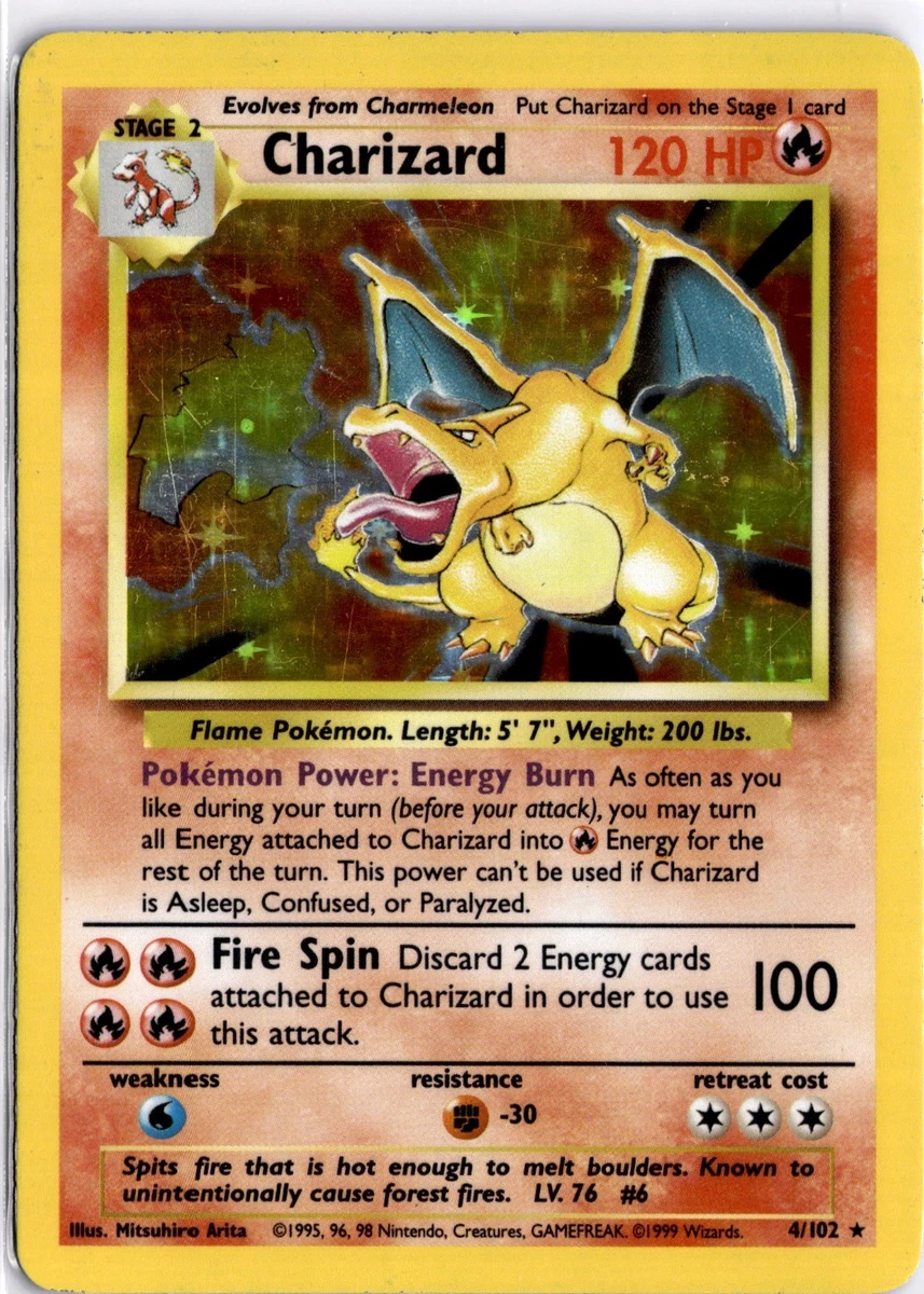リザードン 英語版 charizard 4/102 Charizard 4/102 Base Set for sale | eBay
